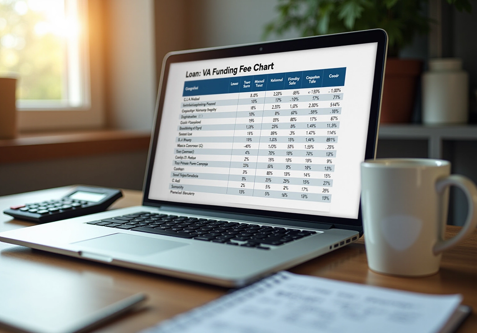 Understanding the VA Funding Fee Chart for Homebuyers