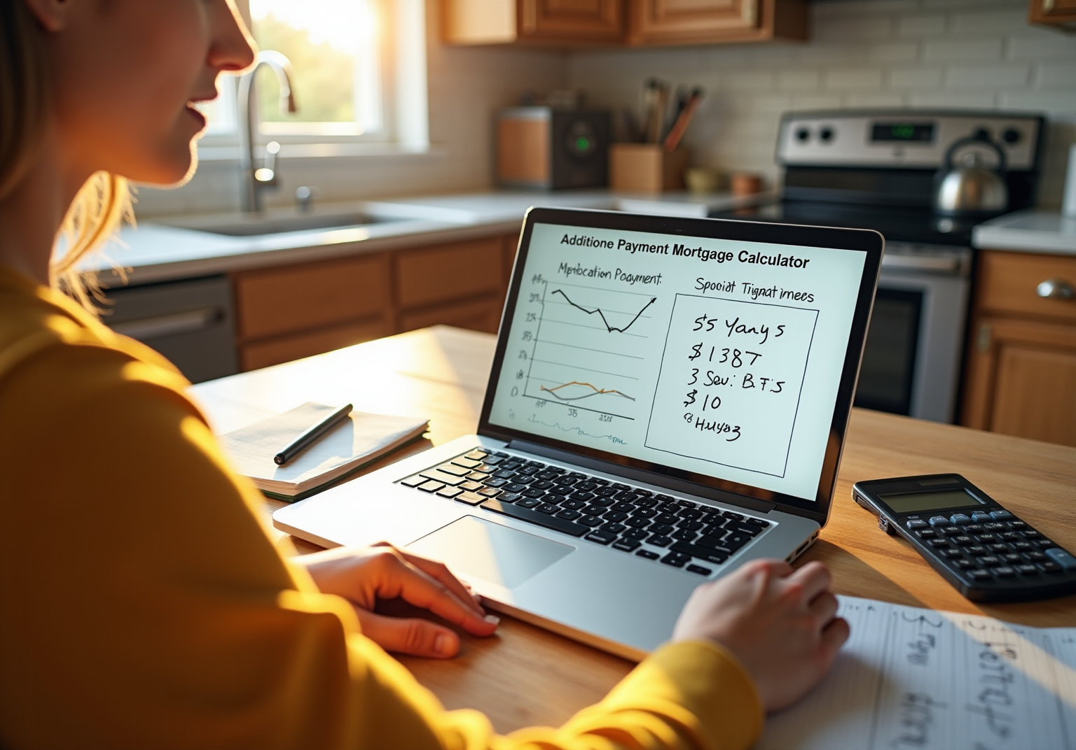 3 Steps to Use the Additional Payment Mortgage Calculator